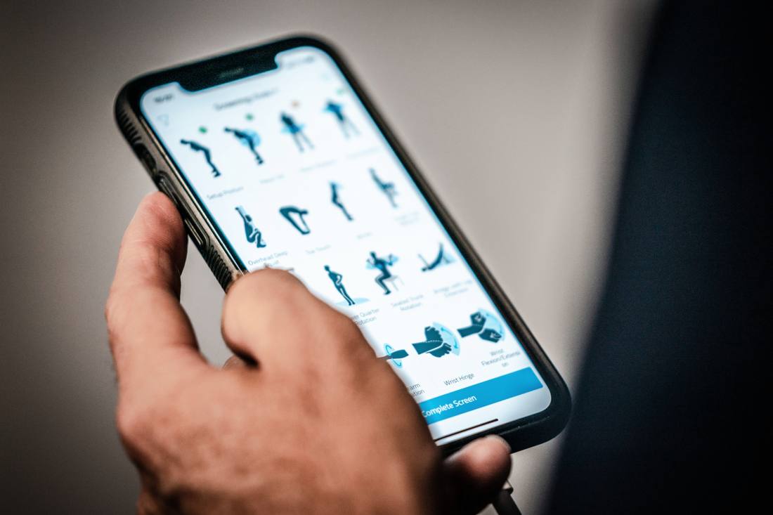 Screening TPI sur smartphone pendant un bilan
